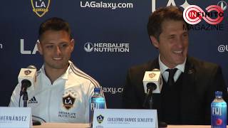 CONFERENCIA DE PRENSA: LA Galaxy - Javier "Chicharito" Hernandez