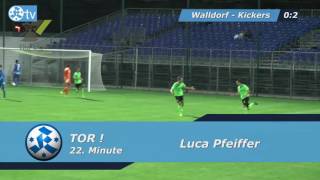 12. Spieltag: SC Astoria Walldorf vs. SV Stuttgarter Kickers - Spielbericht