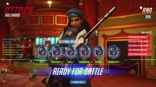 Overwatch Meme Team - 6 Ana Send Everyone To Bed