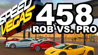 Rob Races Professional Driver at Track - Spoiler Alert (ass kicking)