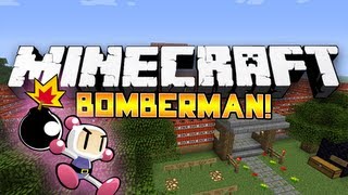 Minecraft Mini-Game: BomberMan! #1: w/BajanCanadian, Bodil40 & Simon!