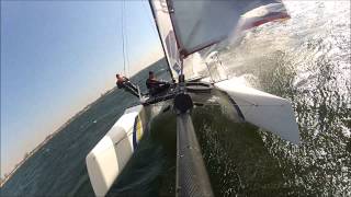Nacra F18 Infusion Team Boskalis (catamaran sailing)