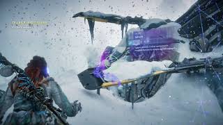 Horizon Zero Dawn Frozen Wilds Find and Repair the Tallneck Defeat Scavengers