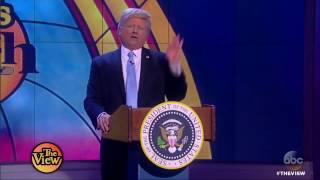 Donald Trump impersonator John Di Domenico ABC's The View Winning Round #1 Laugh Factory Cont.