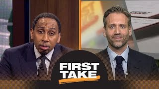 Stephen A. Smith challenges Scottie Pippen: LeBron James will 'muscle' Celtics | First Take | ESPN