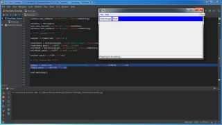 Python GUI with Tkinter - 11 - Adding the Status Bar