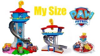 Щенячий Патруль - Большая База спасателей - новые серии. BIGGEST Paw Patrol My size Lookout Tower