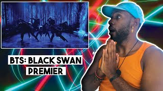 BTS: Black Swan James Corden Show l Reaction