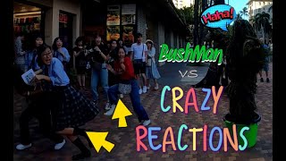 BUSHMAN vs CRAZY REACTIONS!!!