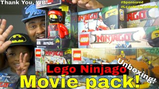 Lego Ninjago Movie Pack Unboxing! Thank You WB!