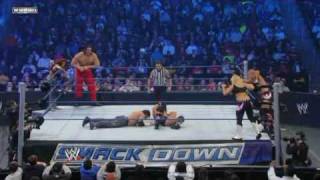 Matt Hardy Maria and The Great Khali vs The Hart Dynasty/ Matt and Maria Backstage 2/19/10