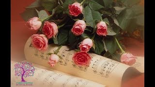 Мастер- класс маслом поэтапно "Розы на ноты".