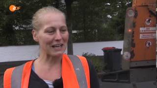 Traumberuf Müll Frau
