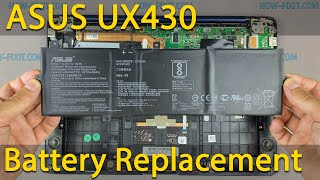 Asus ZenBook UX430 Battery Replacement