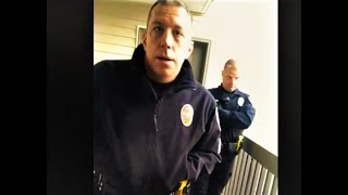 3 POLICE VIOLENTLY FORCE THEIR WAY INTO A YOUNG MOTHER'S HOME! CHILDREN WATCH.SPRINGFIELD, OREGON