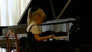 5 Всероссийский конкурс юных пианистов. Алиса 6 лет.