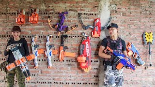 LTT Nerf War : SEAL X Warriors Nerf Guns Fight Criminal Group CrossFire Legends