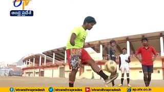 Both Hands Amputated | But Showing Mettle in Football | Success Story of a Vijayawada Youngster