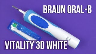 Распаковка BRAUN ORAL-B Vitality 3D White/D12