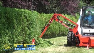 Skid Steer Sickle Bar Boom Mower Attachment - Skid Steer Solutions