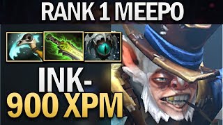 INK MEEPO IS STILL PRO IN 7.24 - DOTA 2 GAMEPLAY