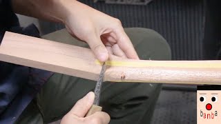 レスポールスペシャル（DC）を作る（2）ネックの製作開始 「Making a Les Paul Special」