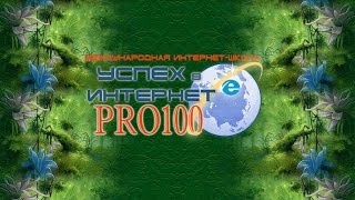 Международная Школа "Успех в Internet Pro100"