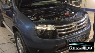 Нюанс при установки ДХО на Рено Дастер (как вариант). DRL Renault Duster