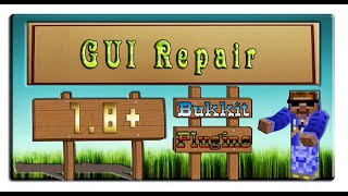 Обзор плагина: GUIRepair MC 1.8+ Чиним вещи в меню!