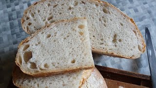 Hófehér kovászos kenyér, másképpen. ( Erzsikehófehérkéje)
