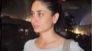 Saif Ali Khan & Kareena Kapoor look distressed at the airport