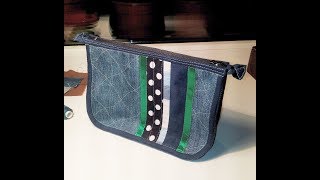 сумка косметичка своими руками из джинсов сшить самой дома