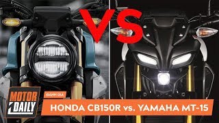 Dưới 100 triệu, chọn Honda CB150R 2019 hay Yamaha MT-15 2019? CẢ 2 ĐỀU QUÁ ĐẸP ???