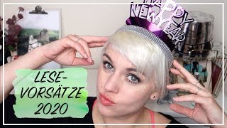 MEINE 5 LESE VORSÄTZE 2020