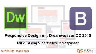 Teil 2: Responsive Design mit Dreamweaver CC 2015 und Bootstrap