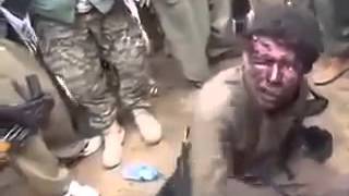 Сирия БОЕВИК ИГИЛ ЗАХВАЧЕННЫЙ В ПЛЕН!!!