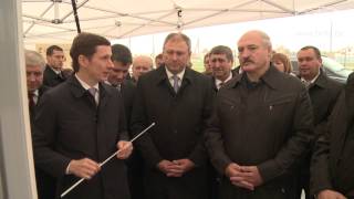Лукашенко посетил ОАО "Туровский молочный комбинат"