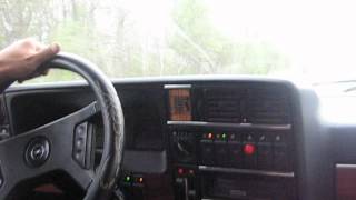 OPEL REKORD 20 SR - первая проба до сотни