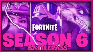 *NEW* FORTNITE SEASON 6! SEASON 6 MAP, SKINS & BATTLE PASS GIVEAWAY (FORTNITE BATTLE ROYALE)