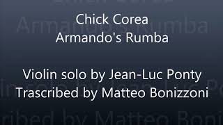 Armando's Rumba violin solo