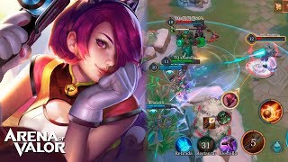 ¡¡NUEVA SKIN VIOLET MARCADORA!! *BUILD VIO LINEA* | Navalha - Arena of Valor