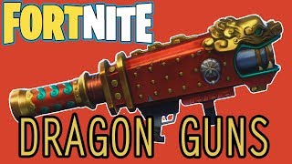 DRAGON GUNS - ARE THEY ANY GOOD??? | Fortnite