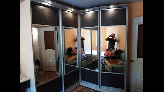 Угловой купе с распашными и раздвижными фасадами Aristo кровать ортопед с ящиками
