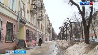 Весна пришла: в йошкар-олинских домах «плачут» потолки