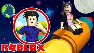 O LU FOI ABANDONADO E A DINHA FOI PRA LUA! - Roblox (Pet Simulator)