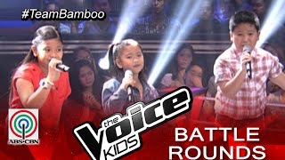 The Voice Kids Philippines 2015 Battle Performance: “Your Love" by Kate, Paul, and Elha