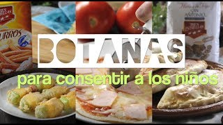 Botanas para consentir a los niños