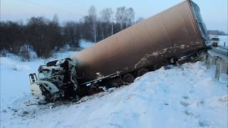 ДТП с автобусом в Чебулинском районе Кемеровской области