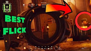 THIS  IS HOW YOU FLICK ON CONSOLE - Rainbow Six Siege RANKED HIGHLIGHTS