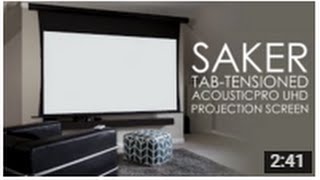 Elite Screens Saker Tensioned Acoustic UHD